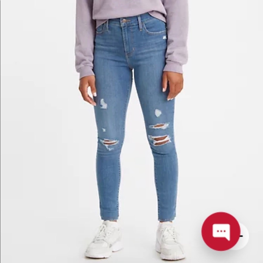 NWT LEVI’S WOMEN’S 720 HIGH RISE SUPER SKINNY JEANS